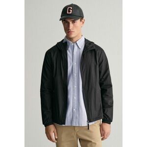 DZSEKI GANT PACKABLE LIGHT WINDBREAKER EBONY BLACK kép