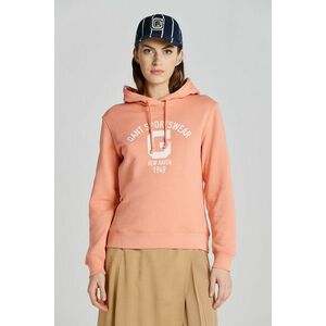 MELEGÍTŐ FELSŐ GANT REG LOGO HOODIE PEACHY PINK kép