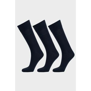 ZOKNI GANT SOFT COTTON SOCKS 3-PACK MARINE kép