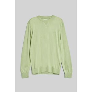 PULÓVER GANT FINE COTTON C-NECK MILKY MATCHA kép