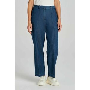 NADRÁG GANT REL CHAMBRAY CROPPED PANTS DARK BLUE kép