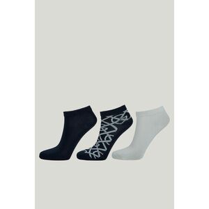 ZOKNI GANT MONOGRAM ANKLE SOCKS 3-PACK EVENING BLUE kép