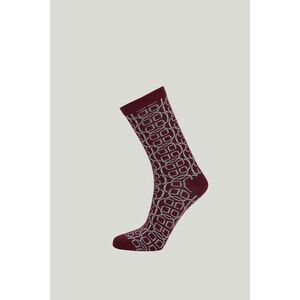 ZOKNI GANT MONOGRAM SOCKS PLUMPED RED kép