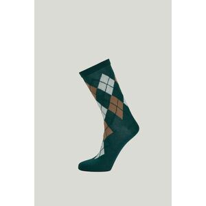 ZOKNI GANT ARGYLE SOCKS DEEP FOREST kép