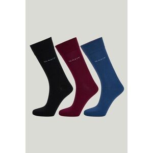 ZOKNI GANT SOFT COTTON SOCKS 3-PACK VINTAGE BLUE kép