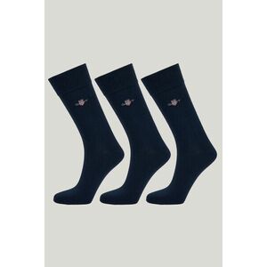 ZOKNI GANT SHIELD SOCKS 3-PACK EVENING BLUE kép