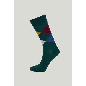 ZOKNI GANT ARGYLE SOCKS DEEP FOREST kép