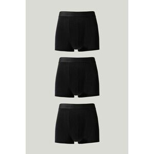 ALSÓNEMŰ GANT BAMBOO TRUNK 3-PACK BLACK kép