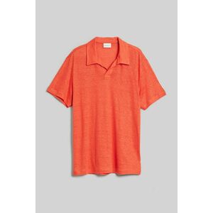 PÓLÓ GANT LINEN SS POLO BURNT ORANGE kép