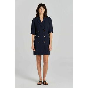 RUHA GANT SLIM DOUBLE BRESTED DRESS EVENING BLUE kép