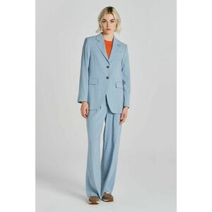 ZAKÓ GANT REG STRETCH LINEN BLAZER DOVE BLUE kép