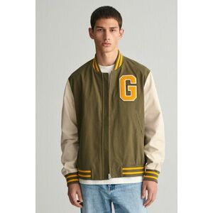 DZSEKI GANT LIGHT VARSITY JACKET SOFT OAT kép