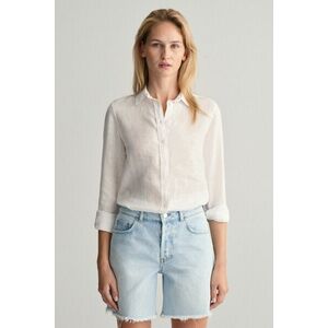 ING GANT REG LINEN CHAMBRAY SHIRT WHITE kép