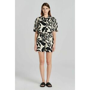 RÖVIDNADRÁG GANT REL PALM PRINT PULL ON SHORTS SOFT OAT kép