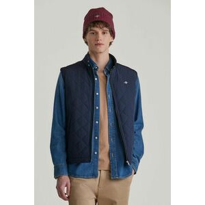 MELLÉNY GANT QUILTED WINDCHEATER VEST EVENING BLUE kép