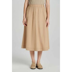 SZOKNYA GANT LIGHTWEIGHT CHINO SKIRT DARK KHAKI kép