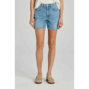 RÖVIDNADRÁG GANT REG DENIM SHORTS SEMI LIGHT BLUE WORN IN kép