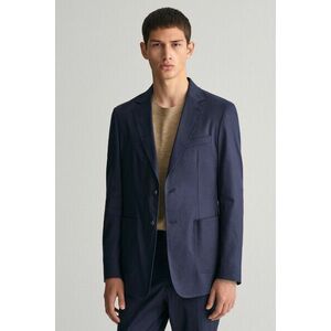 ZAKÓ GANT SLIM COTTON LINEN SUIT BLAZER MARINE kép