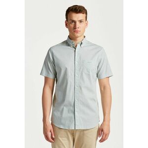 ING GANT REG MICRO PRINT SS SHIRT KALAMATA GREEN kép