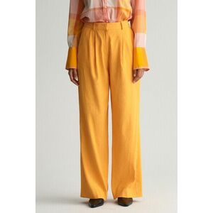 NADRÁG GANT REL STRETCH LINEN TAILORED PANT MEDAL YELLOW kép