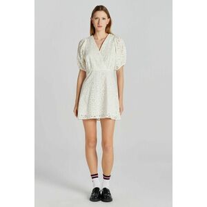 RUHA GANT REG BRODERIE ANGLAISE DRESS EGGSHELL kép