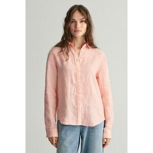 ING GANT REG LINEN CHAMBRAY SHIRT PEACHY PINK kép