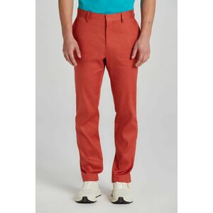 NADRÁG GANT SLIM COT/LINEN SUIT PANTS IRON RED kép