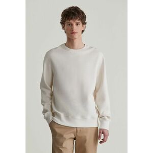 MELEGÍTŐ FELSŐ GANT WAFFLE C-NECK SWEAT CREAM kép