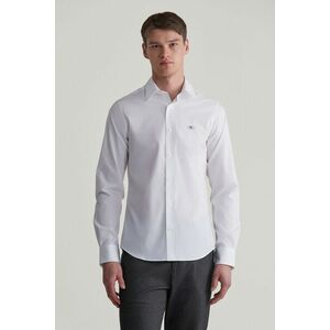 ING GANT SLIM POPLIN STRETCH SHIRT WHITE kép