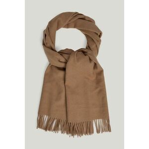 SÁL GANT WOOL WOVEN SCARF CARAMEL BEIGE kép