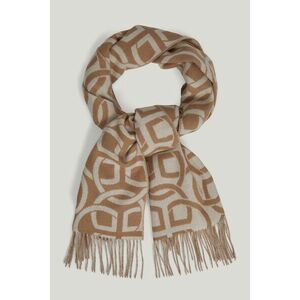 SÁL GANT G PATTERN SCARF CARAMEL BEIGE kép