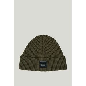 SAPKA GANT COTTON RIBBED BEANIE JUNIPER GREEN kép