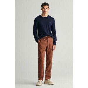 NADRÁG GANT RELAXED LINEN DS PANTS COGNAC BROWN kép