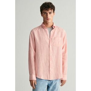 ING GANT REG LINEN SHIRT PEACHY PINK kép