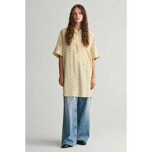 RUHA GANT REL G PATTERN SS TUNIC DUSTY YELLOW kép