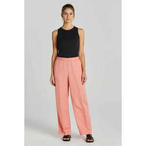 NADRÁG GANT REL LINEN BLEND PULL ON PANTS PEACHY PINK kép