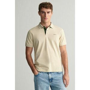 PÓLÓ GANT REG CONTRAST PIQUE SS RUGGER SILKY BEIGE kép