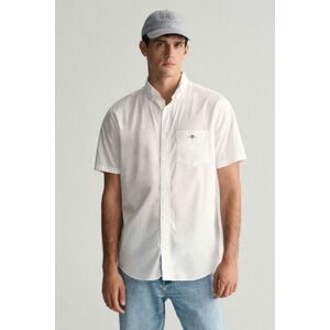 ING GANT REG POPLIN SS SHIRT WHITE kép