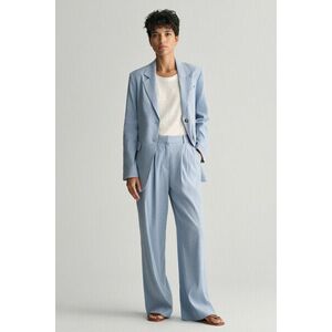 NADRÁG GANT REL STRETCH LINEN TAILORED PANT DOVE BLUE kép