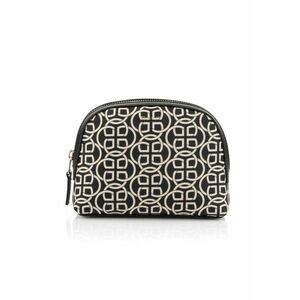 KOZMETIKAI TÁSKA GANT G PATTERN FABRIC MAKE UP BAG BLACK kép