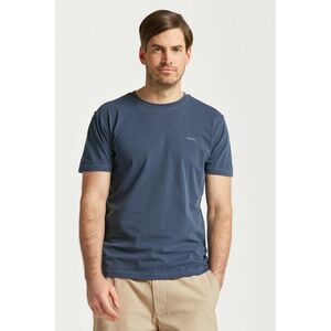 PÓLÓ GANT SUNFADED SS T-SHIRT EVENING BLUE kép