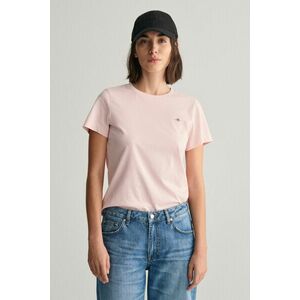 PÓLÓ GANT REG SHIELD SS T-SHIRT FADED PINK kép