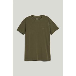 PÓLÓ GANT SUNFADED SLIM PIQUE SS T-SHIRT KALAMATA GREEN kép