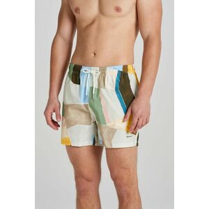 FÜRDŐRUHA GANT ART PRINT SWIM SHORTS MEDAL YELLOW kép