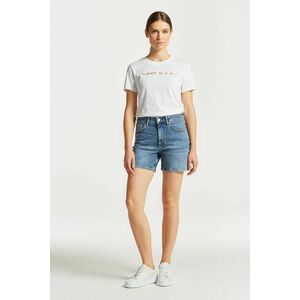 RÖVIDNADRÁG GANT DENIM SHORTS MID BLUE VINTAGE kép