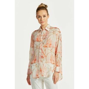 ING GANT REL SAILING PRINT COT SILK SHIRT CREAM3 kép