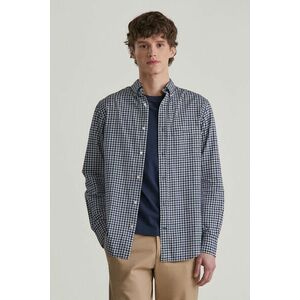 ING GANT REG LIGHT TWILL GINGHAM SHIRT SAILOR NAVY kép