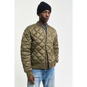 DZSEKI GANT QUILTED LIGHTWEIGHT JACKET JUNIPER GREEN kép