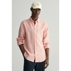 ING GANT SLIM LINEN SHIRT PEACHY PINK kép