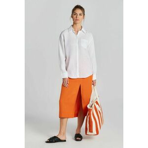 ING GANT REL LINEN SHIRT WHITE kép